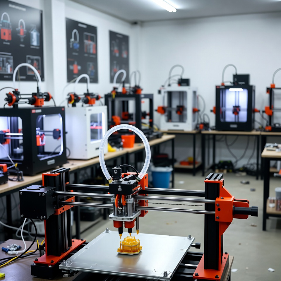 JGD Designs 3D printing production equipment